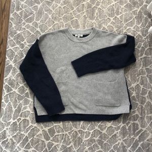 Madewell two tone sweater